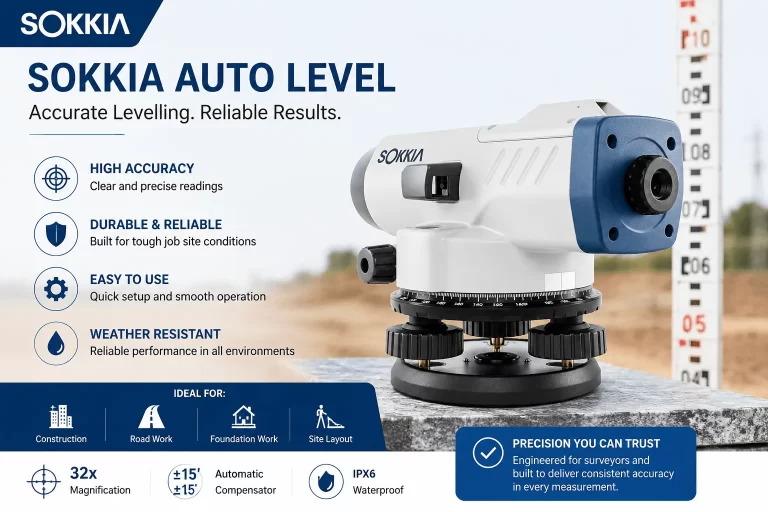 Sokkia auto level for accurate levelling